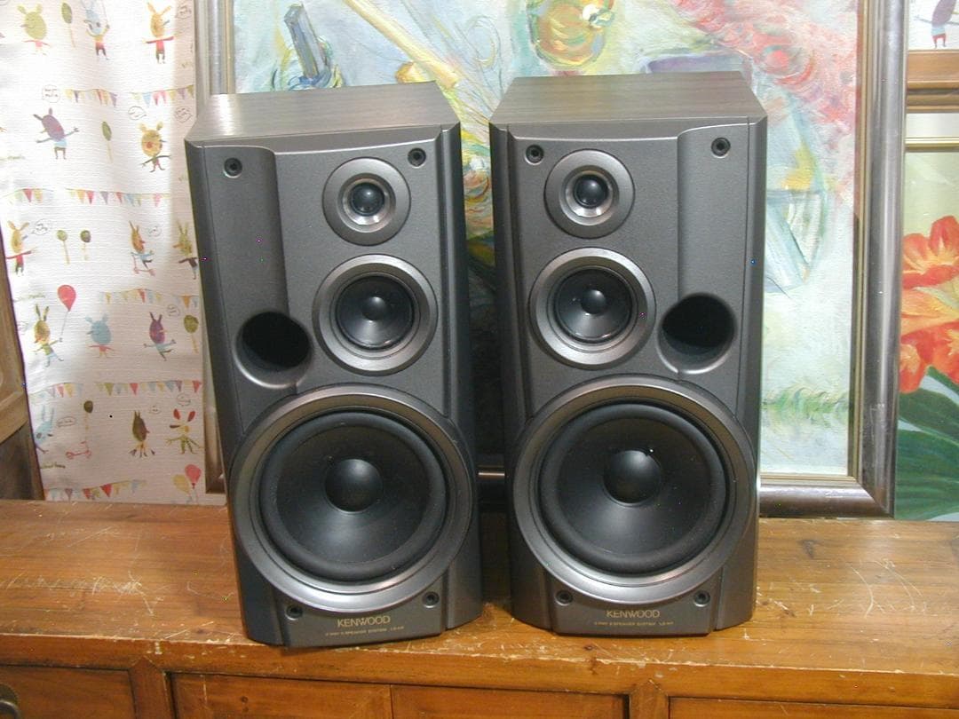 ★★ケンウッド　3way スピーカー　LS-H7、ペア。★★