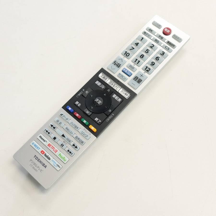 20年製 東芝 4K レグザ 43インチ テレビ 43C340X リモコン付き