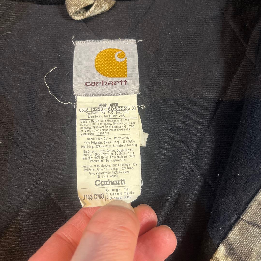 か*た様 美品　カーハート　Carhartt カモリアルツリー　アクティブジャケ