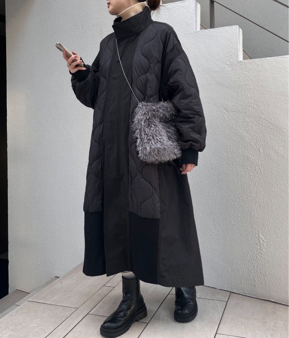 元値24000円！！【etsinta/エシンタ】切替マキシミリタリーコート