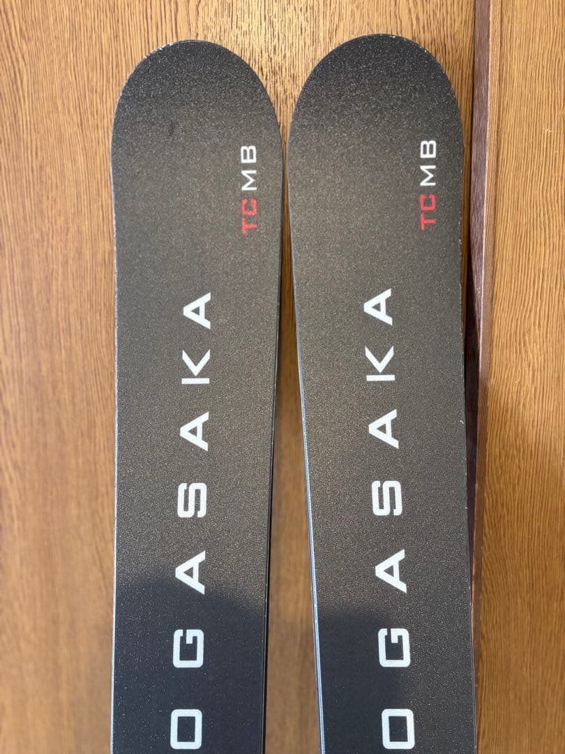 OGASAKA TCMB スキー 板 ブラック バインディング付属