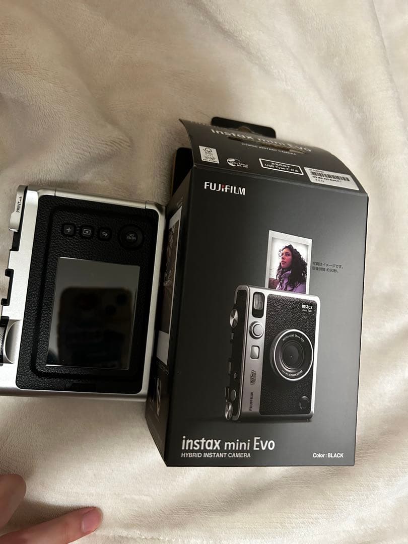 FUJIFILM instax mini Evo ブラック