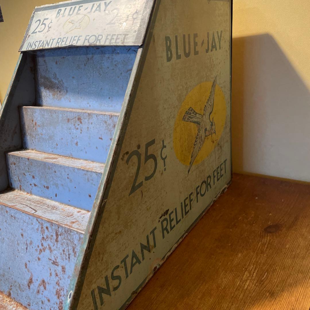 BLUE JAY アンティーク 販促ケース