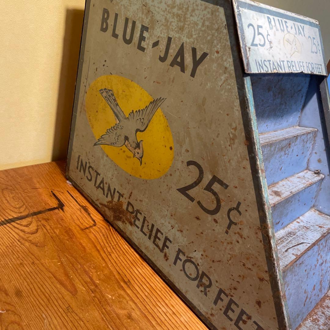 BLUE JAY アンティーク 販促ケース
