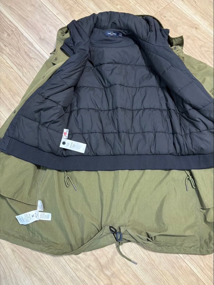 フレッドペリー モッズコート J9121 フィッシュテールパーカー オリーブ