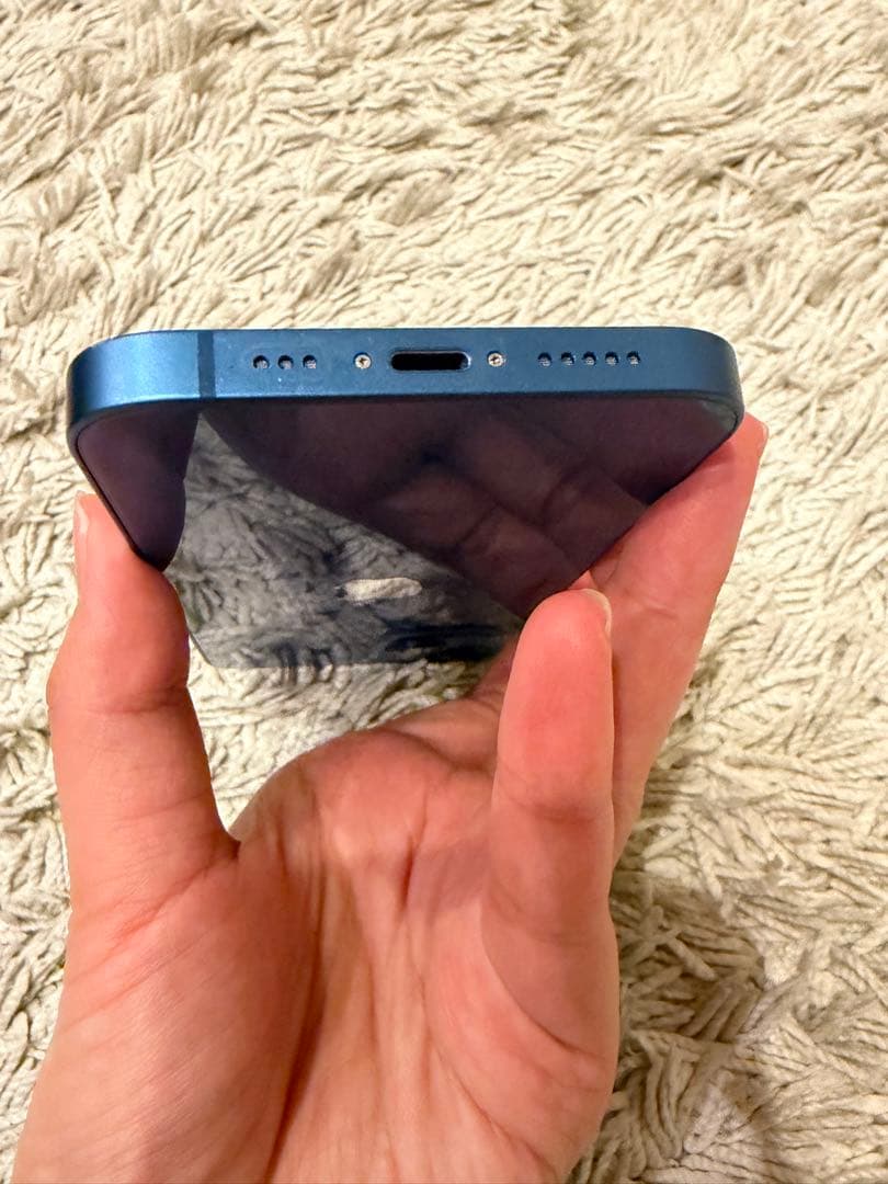 Apple iPhone 13 青 本体 充電ケーブル付き