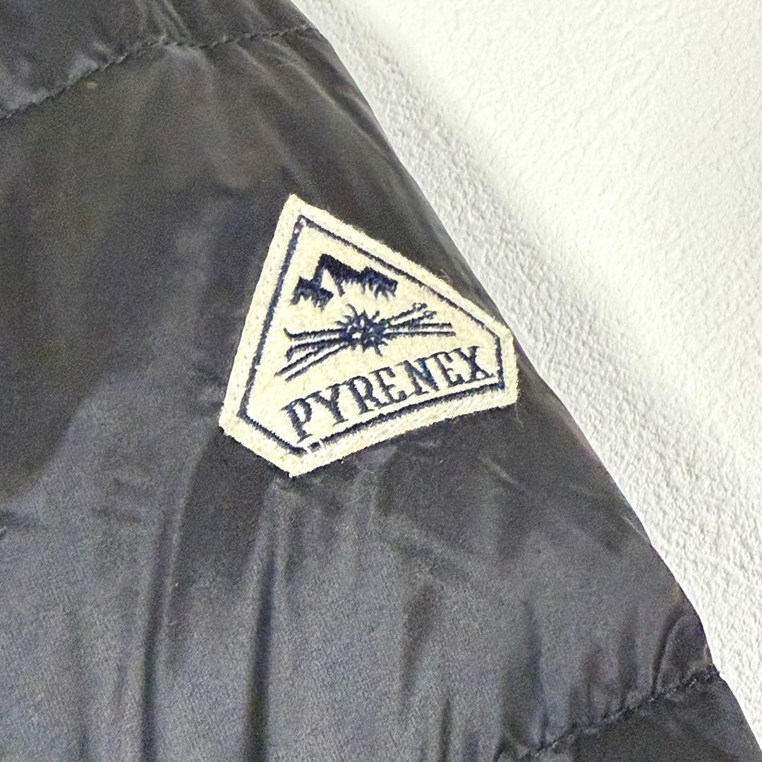 ピレネックス シップス別注 コクーンロング ダウンジャケット ブラック M