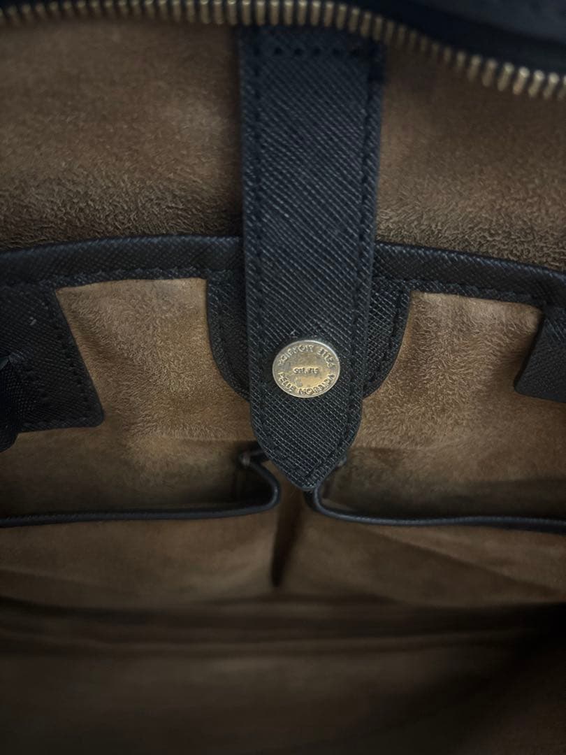 ペッレモルビタ　PELLE MORBIDA ビジネスバッグ ブラック