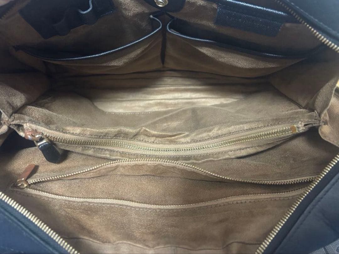 ペッレモルビタ　PELLE MORBIDA ビジネスバッグ ブラック