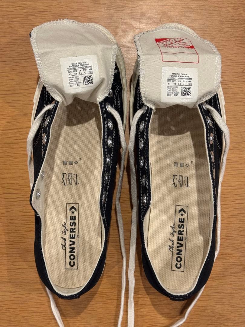 極美品 Converse CT70 ブラック 27cm