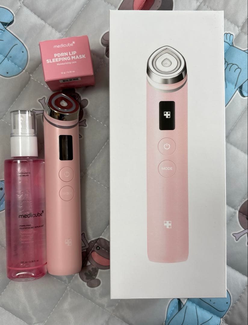 medicube メディキューブ AGE-Rブースタープロ ピンク美容液リップ付