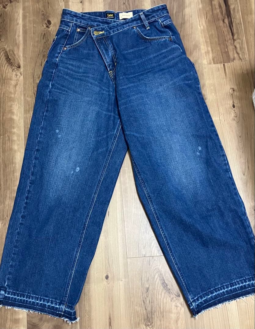 ビームスボーイ　【別注】Lee × maturely / デニム アシメ パンツ