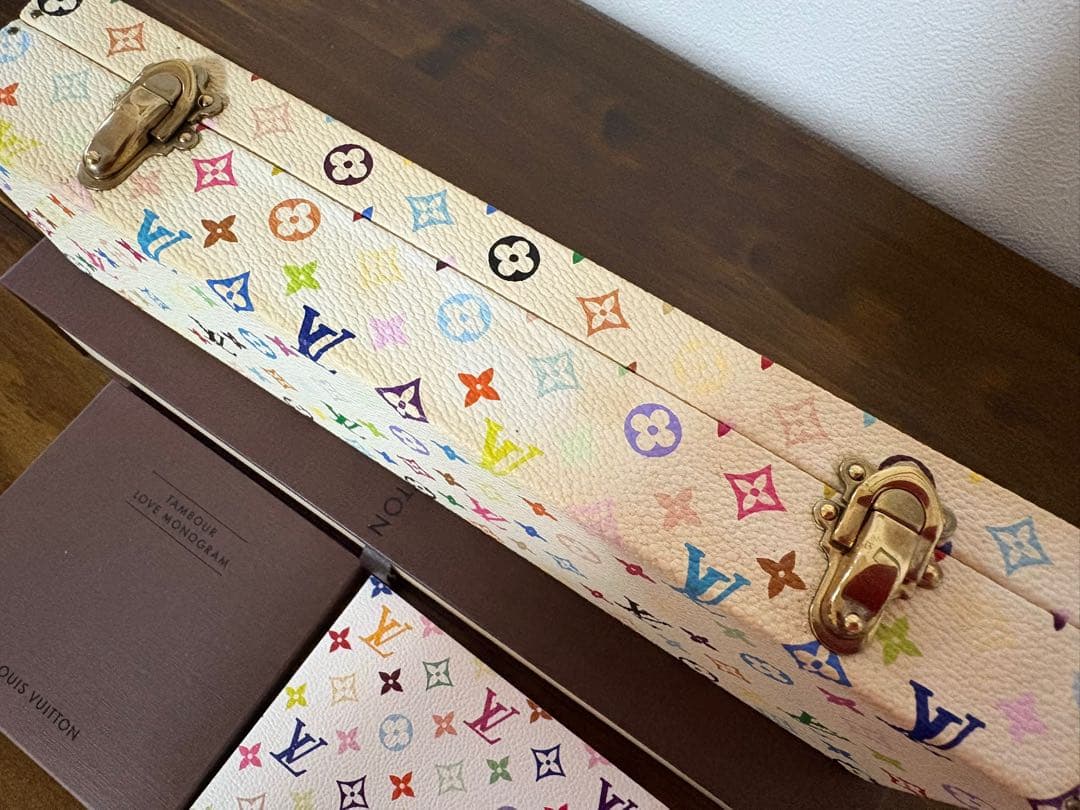 【桜餅さま専用です！】ルイヴィトン 村上隆コラボ タンブール ラブモノグラム