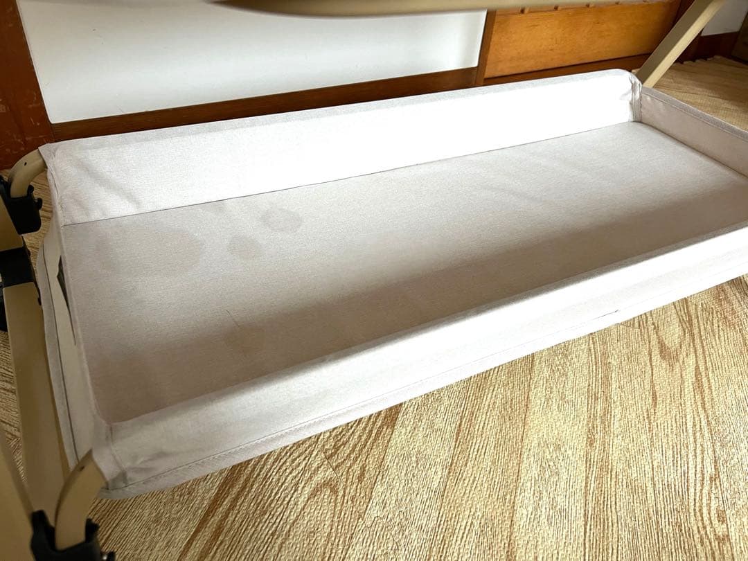 HZDMJ ベビーベッド　コンパクトベビーベッド　ベージュ　おまけあり