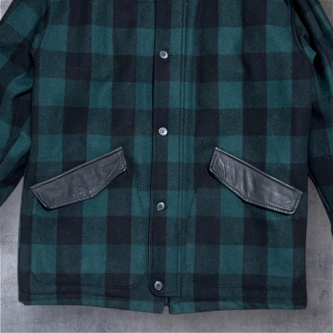 chaps ラルフローレン　ブロックチェック　ウールジャケット　y2k 00s
