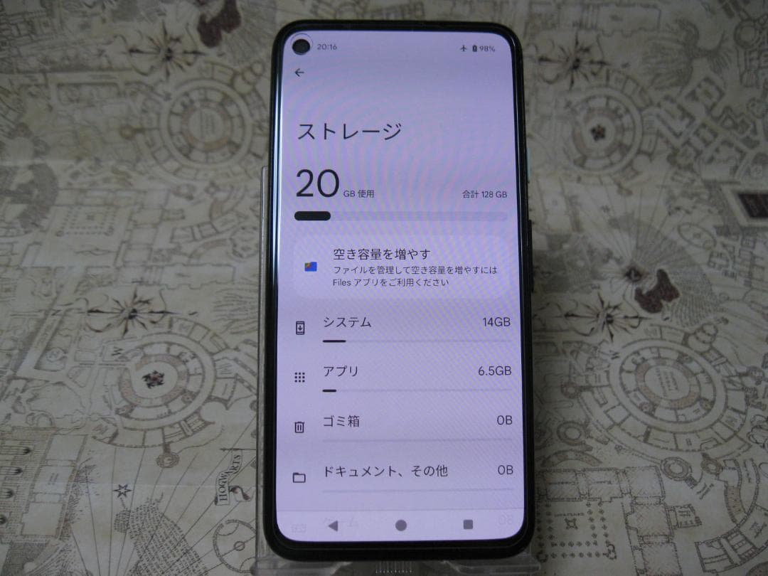 【ジャンク】Google Pixel 4a(4G) Just Black