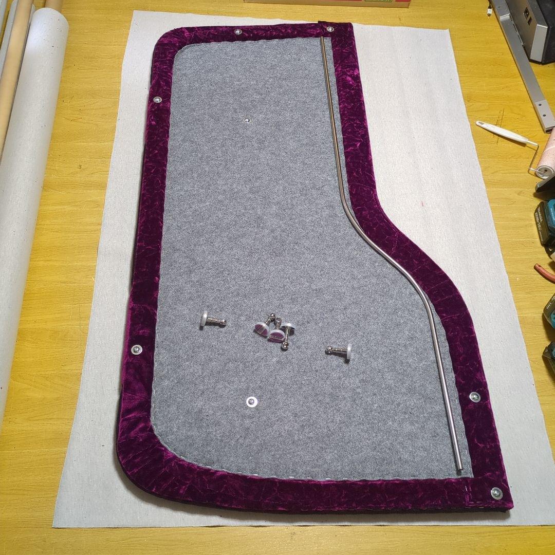 【SR7】ハイルーフ棚（曲線タイプ）【チンチラワインパープル】