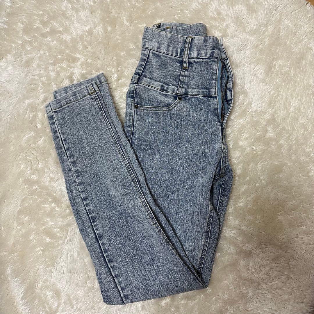 ★ひー✩ DIANTE スキニーデニム ライトブルー★