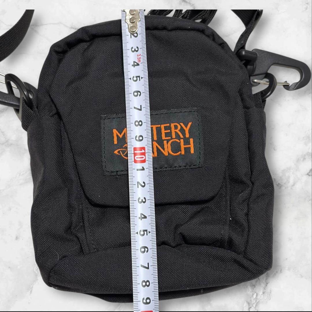 新品級　MYSTERY RANCHショルダーバッグ　ボップ　旧ロゴ　ミニ　黒