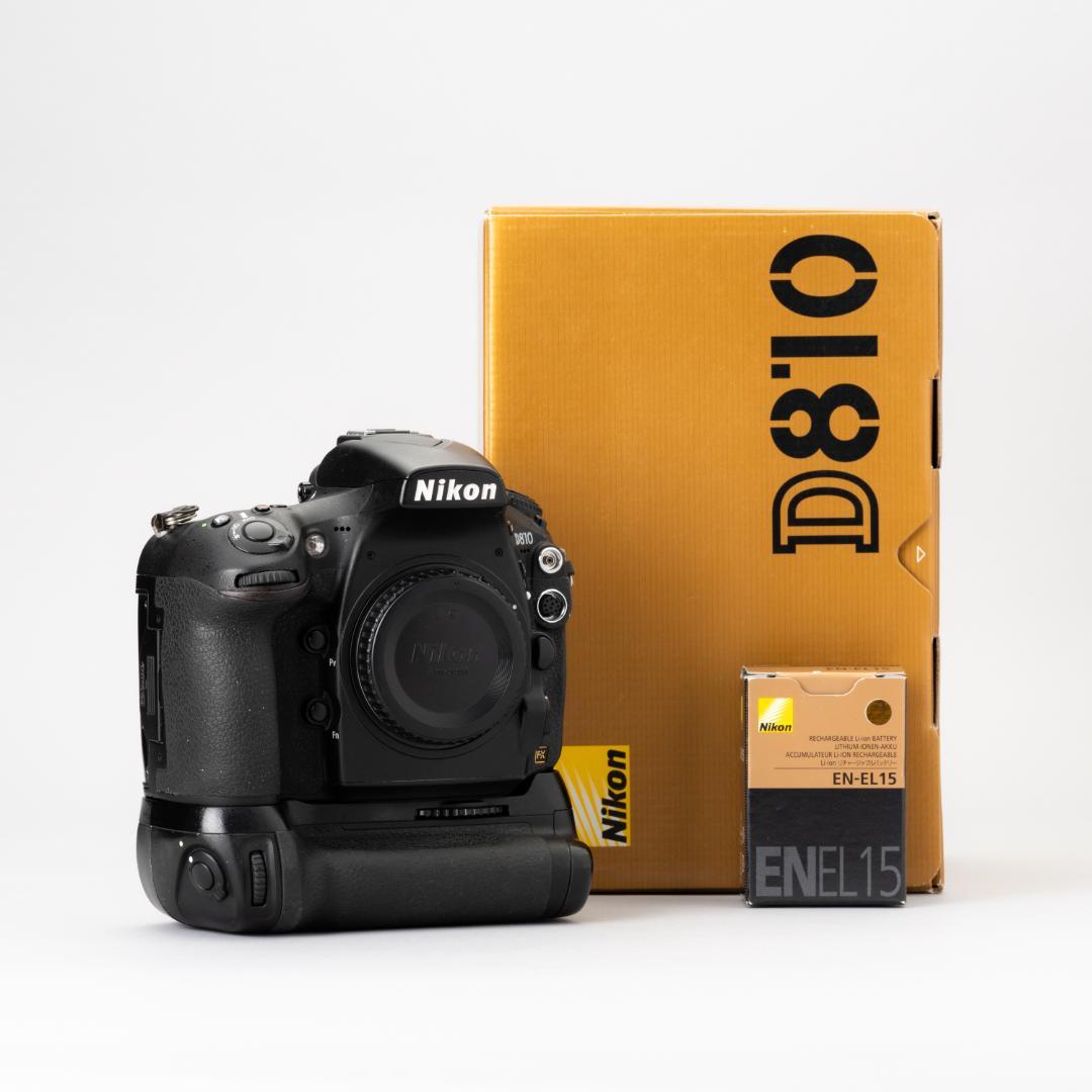 Nikon D810 ボディ＆バッテリーグリップ付き デジタル 一眼レフカメラ