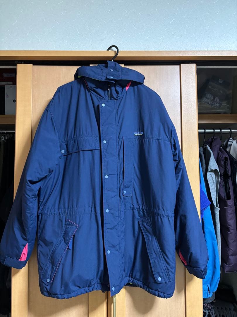 patagonia ガイドパーカー　香港製　ネイビー　完品