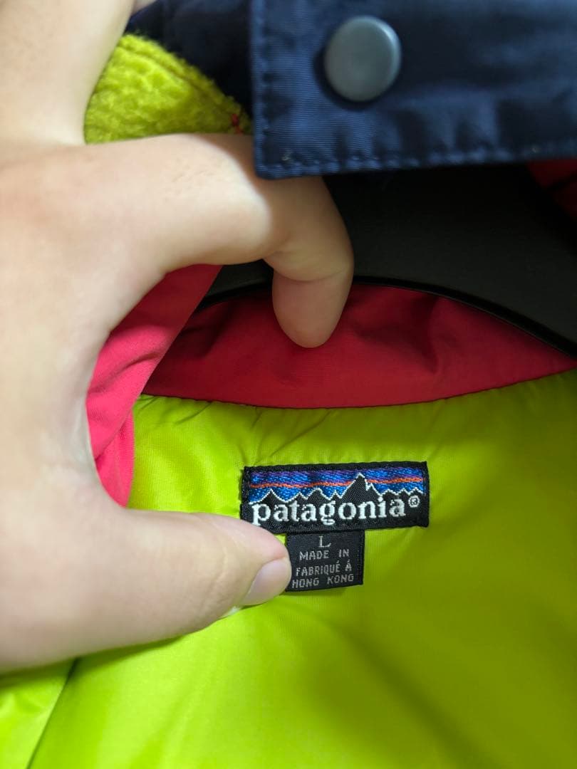 patagonia ガイドパーカー　香港製　ネイビー　完品
