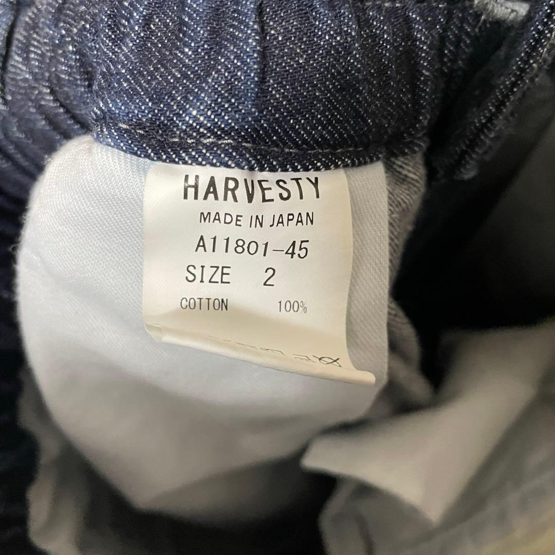 HARVESTY ハーベスティ サーカスパンツ デニム　サイズ2