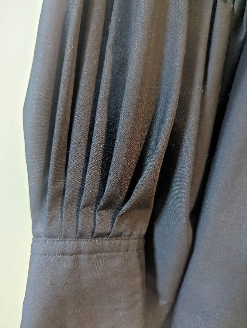 FORFORMO ブラックフリルシャツ　サイズ2