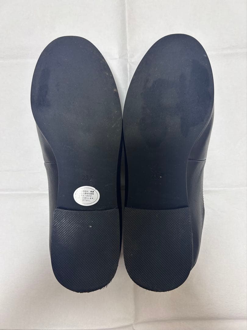 SLOBE IENA ソフトローファー　ブラック　23.5㎝