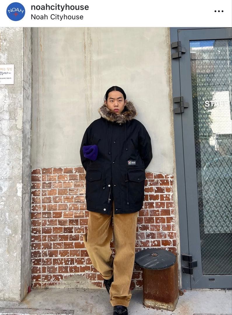 NOAH CASHBALL ダウンジャケット イタリア製