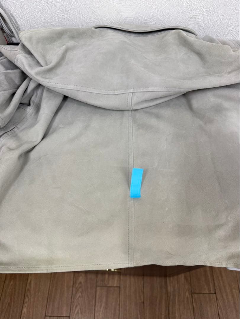 カビちゃんさま専用 エンメティ EMMETI レザージャケット 46 グレー