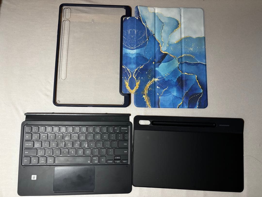 g*o様 Samsung Tab S7 256GB +純正キーボードカバー付き