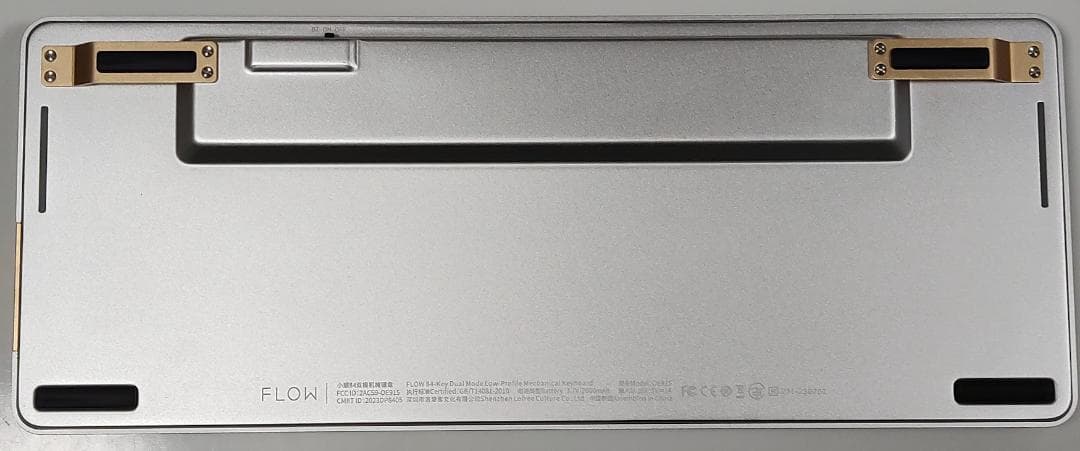 【美品！】静音仕様★LOFREE Flow 84（ホワイト）【静音ピンク軸】