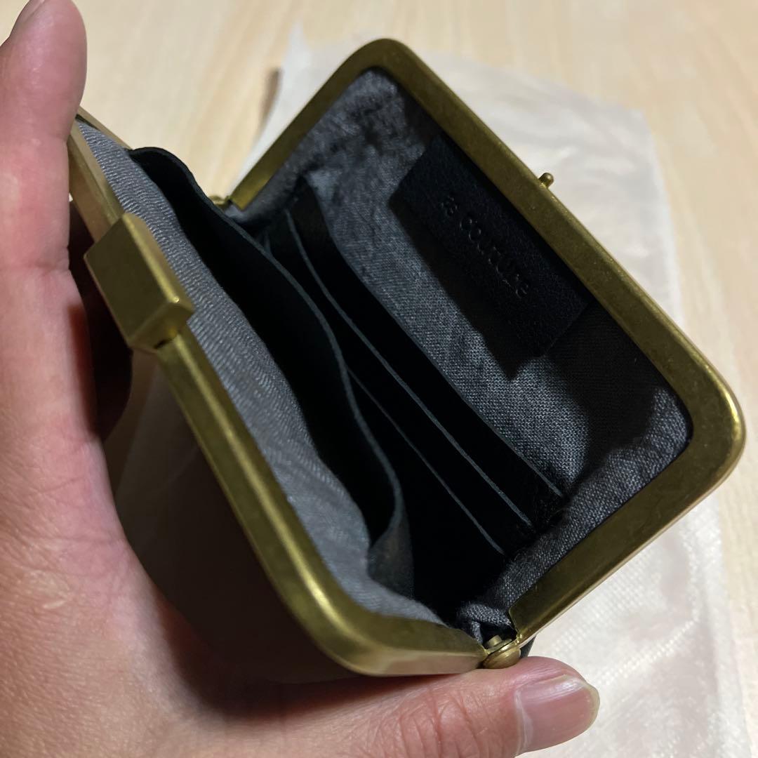 as couture アズ・クチュール 真鍮口金財布 Middle がま口財布