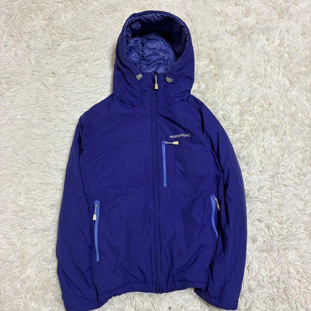 モンベル コロラドパーカ リバーシブル ネイビー×パープル レディースM