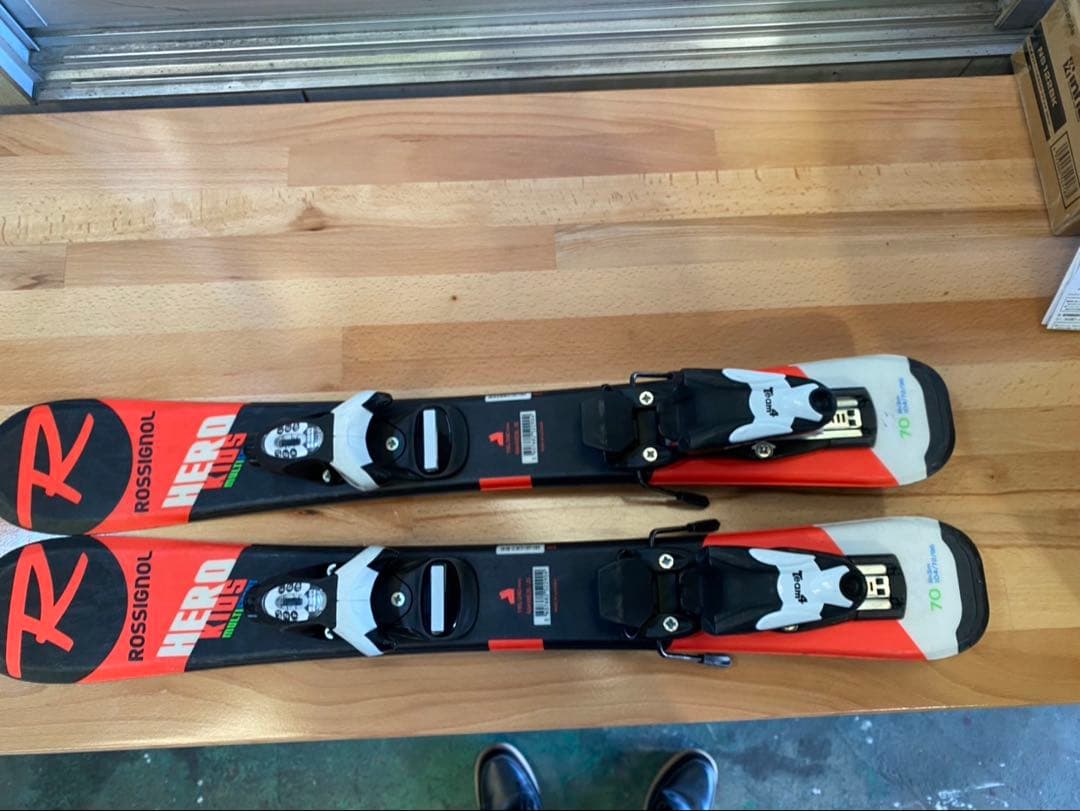キッズ スキー Rossignol Hero KIDS 70cm ビンディング