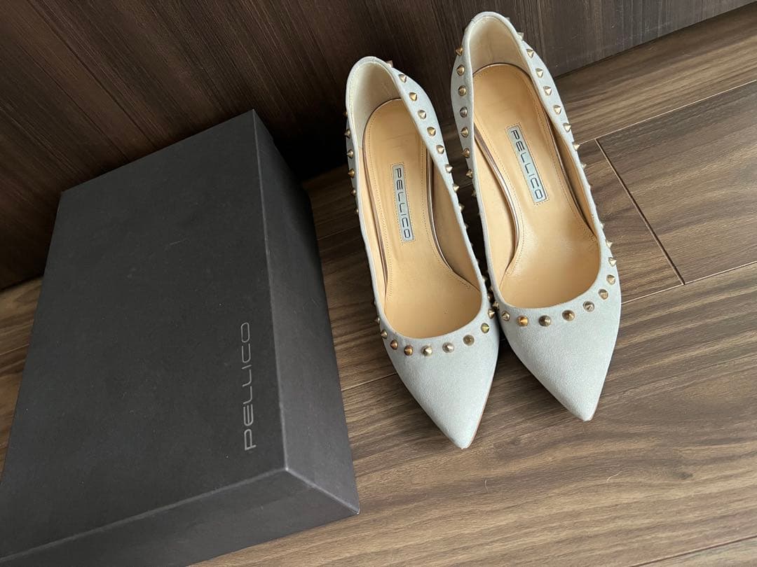 【Surfing さま】PELLICO ANDREA パンプ スタッズ グレー