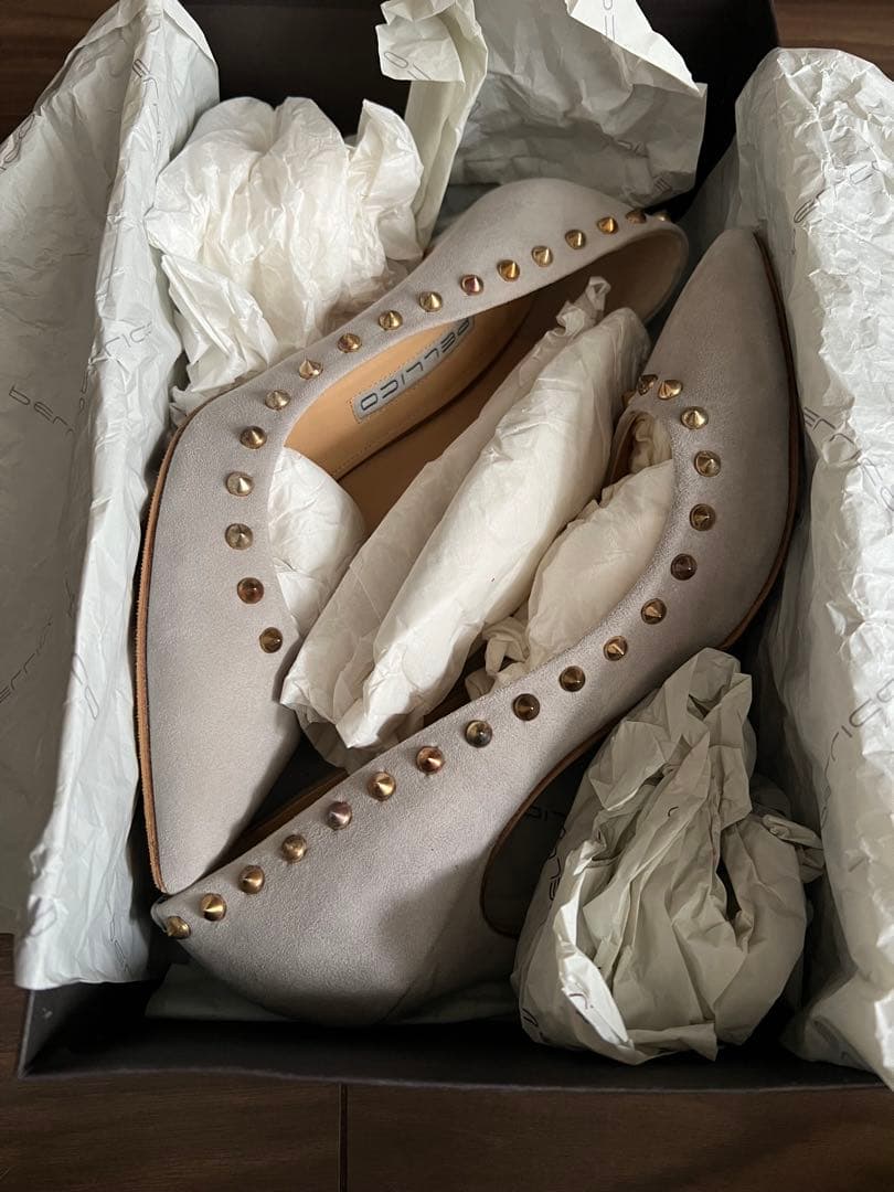 【Surfing さま】PELLICO ANDREA パンプ スタッズ グレー