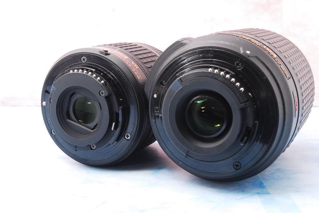 Nikon D5500☆Wレンズ☆一眼レフカメラ☆Wi-Fi☆レッドボディ