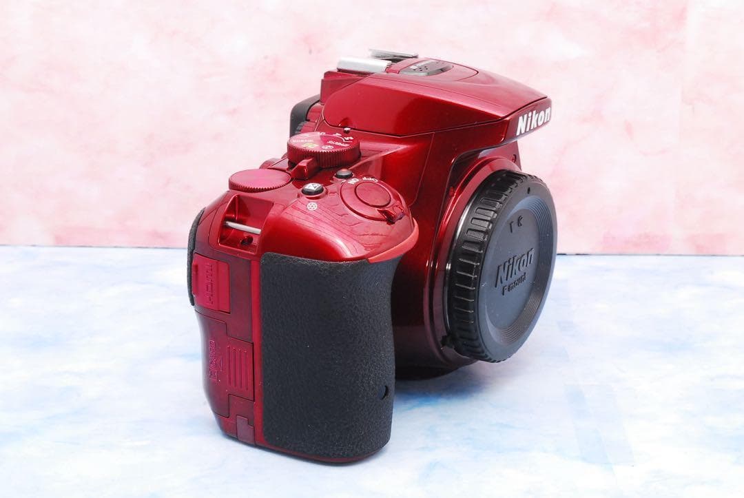 Nikon D5500☆Wレンズ☆一眼レフカメラ☆Wi-Fi☆レッドボディ