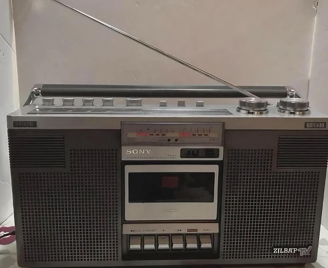 希少 動作良好 SONYラジカセ、ZILBAP、CFS−V1