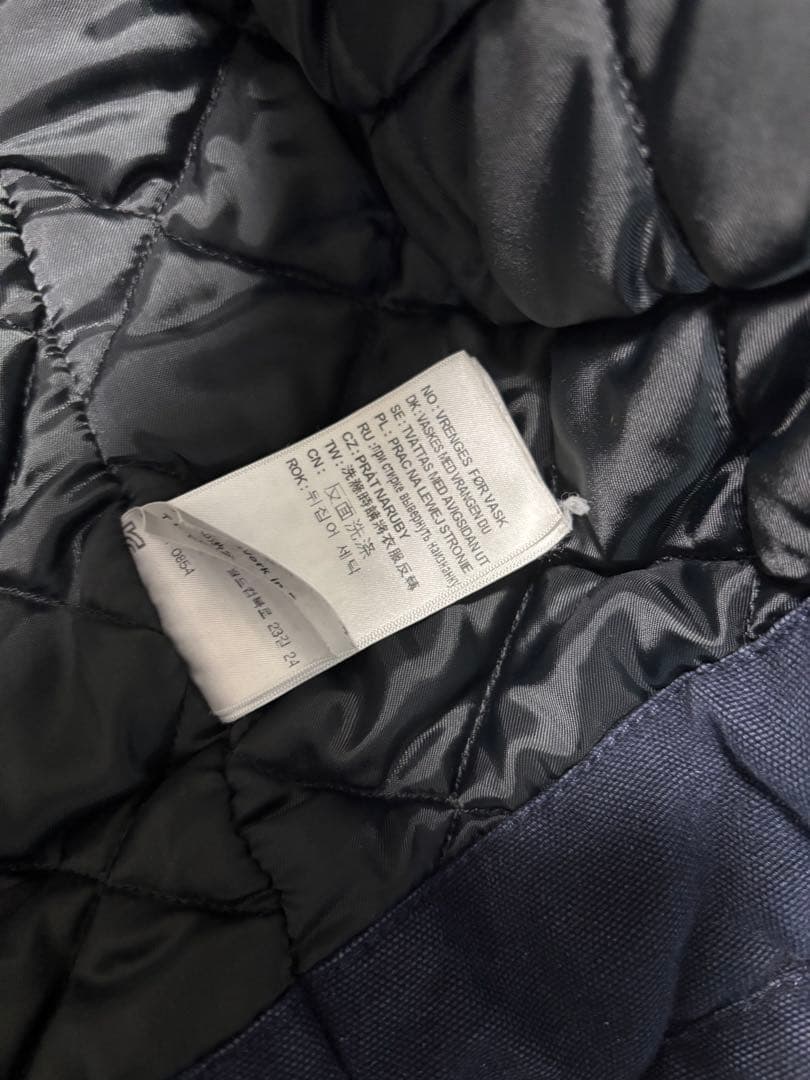 Carhartt ネイビー コットンジャケット