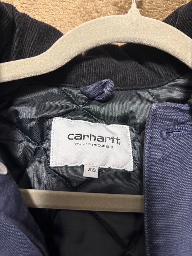 Carhartt ネイビー コットンジャケット