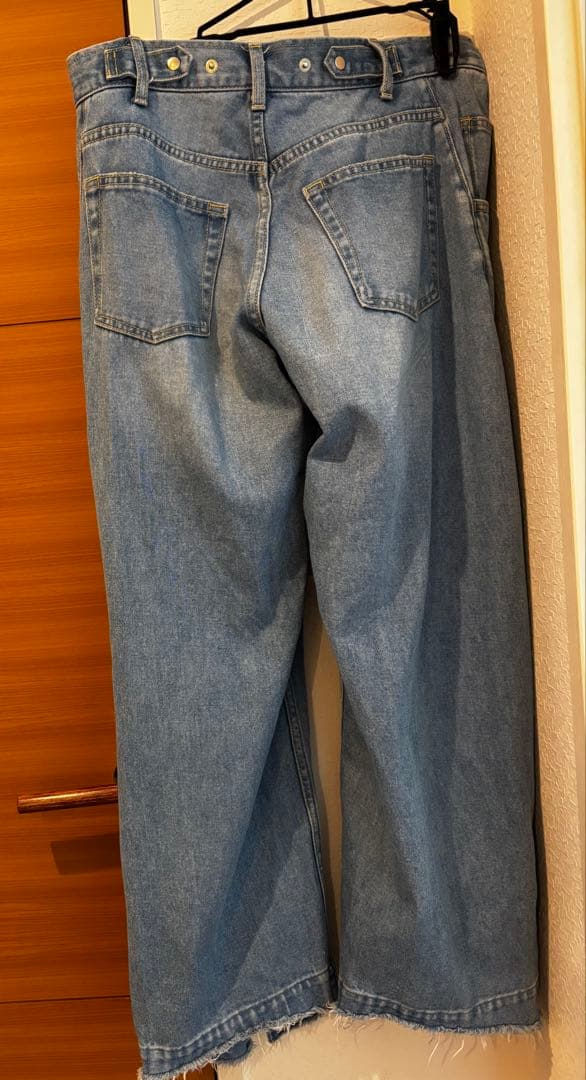 ジーンズ デニム ルーズフィットアジャストデニム 34 アダムエロペ