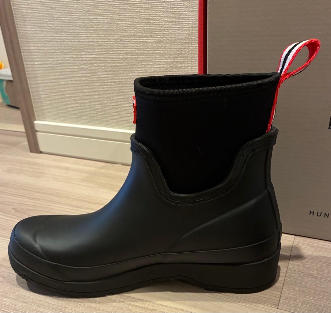 美品 HUNTERレインブーツ