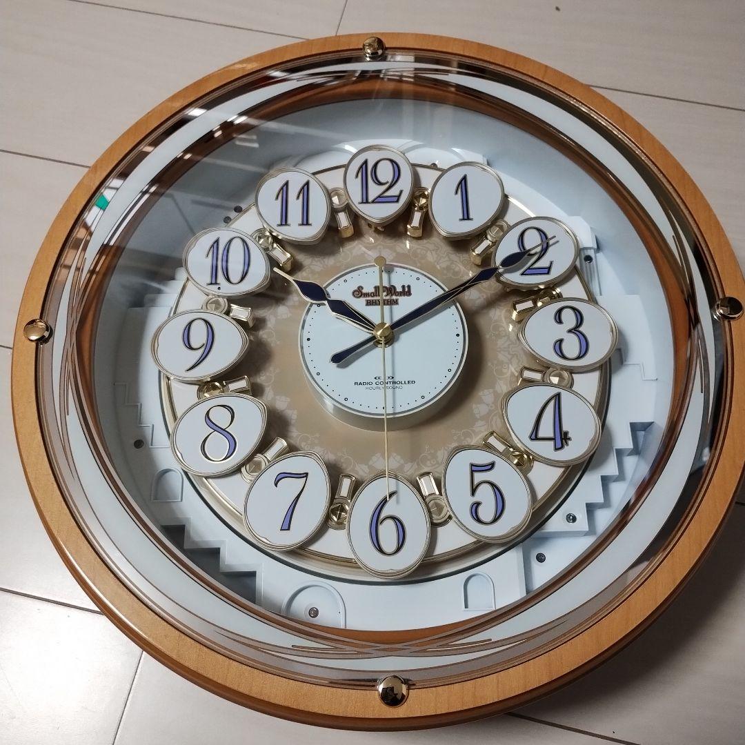 ジャンク品★RHYTHM　4MN502RH　からくり時計　生産終了品　　希少品