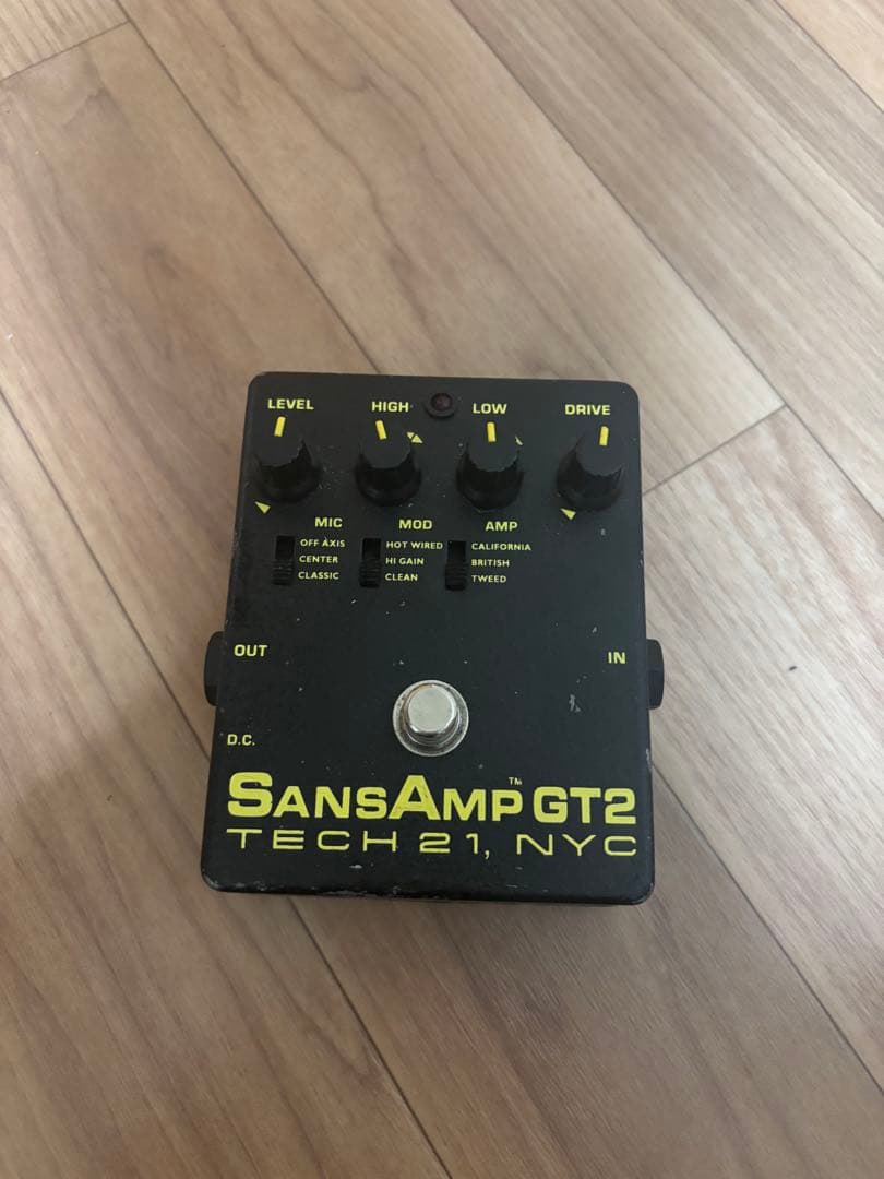 Tech 21 SansAmp GT2 ギターエフェクター