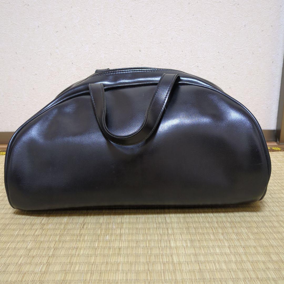 【※sanctum__,様、専用】ボストンバッグ　レザー　ロゴあり