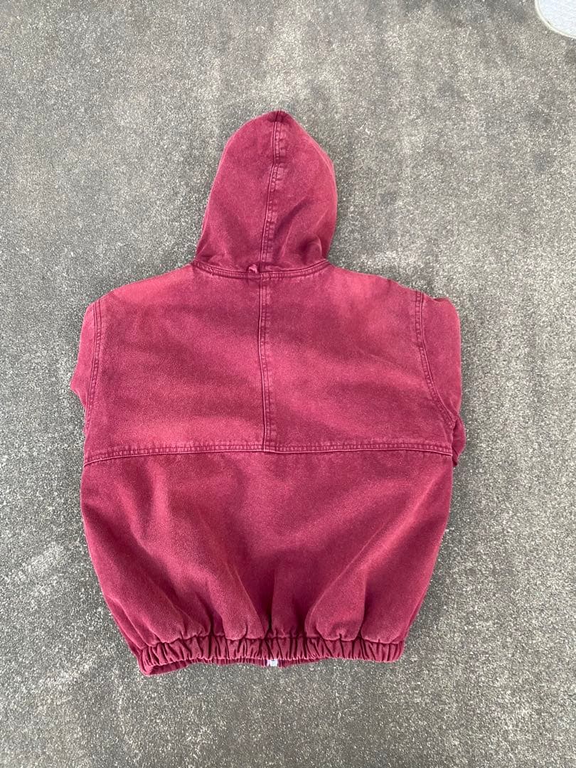 STUSSY ダッグジャケット ワインレッド