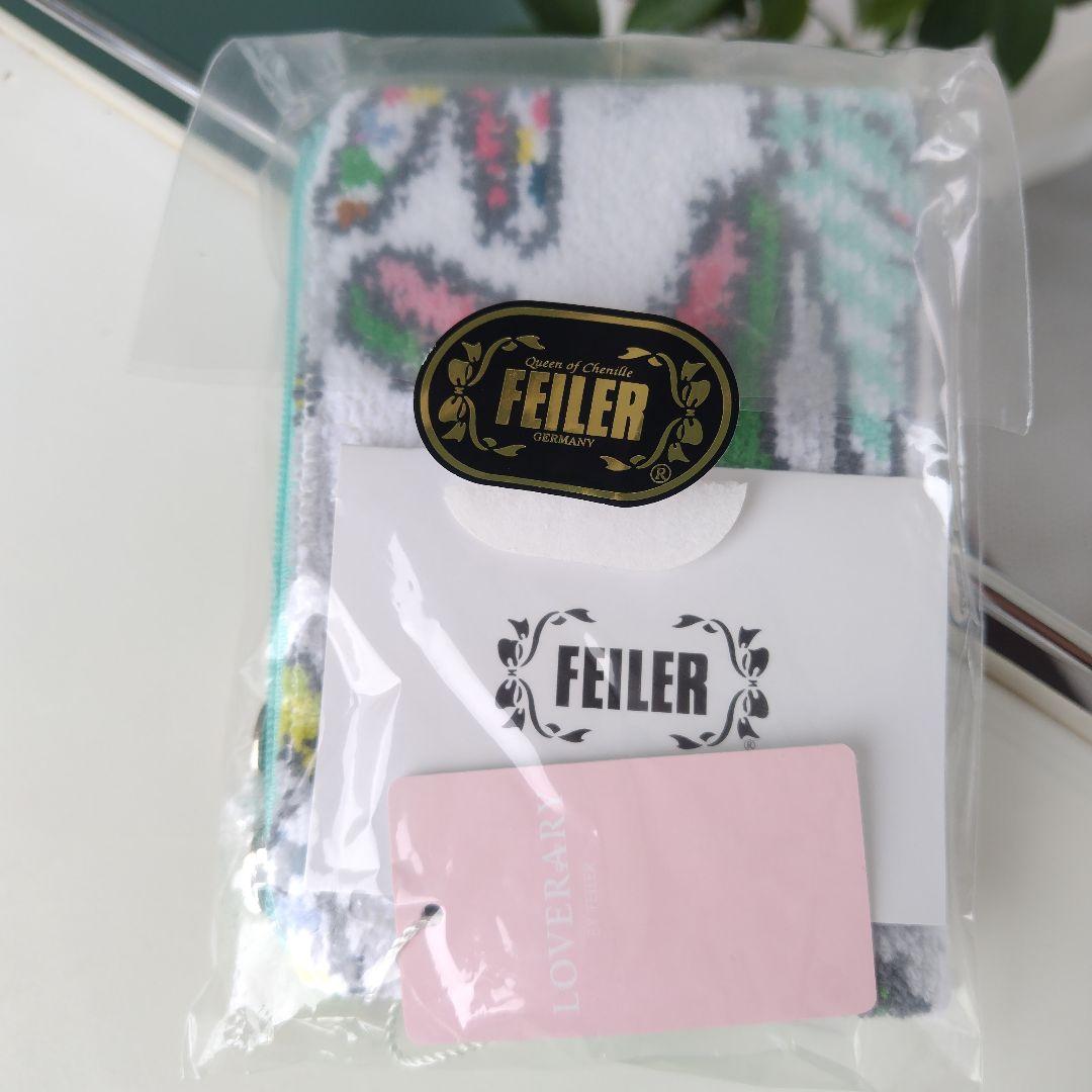 未使用タグ付き！FEILER フェイラー ティシュケース ミニポーチワニ柄